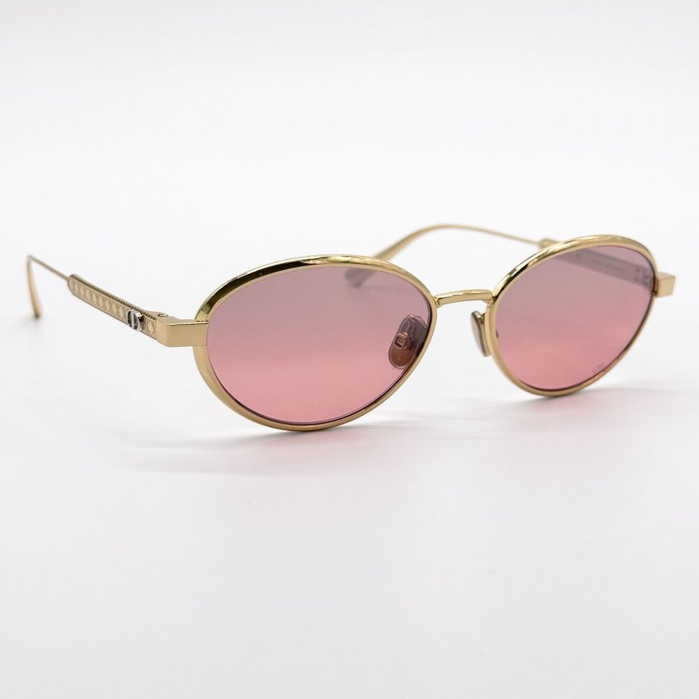 NEW DIOR DIORCANNAGE R1U B0R6 SUNGLASSES WOMEN GOLD EYEWEAR - Picture 5 of 10